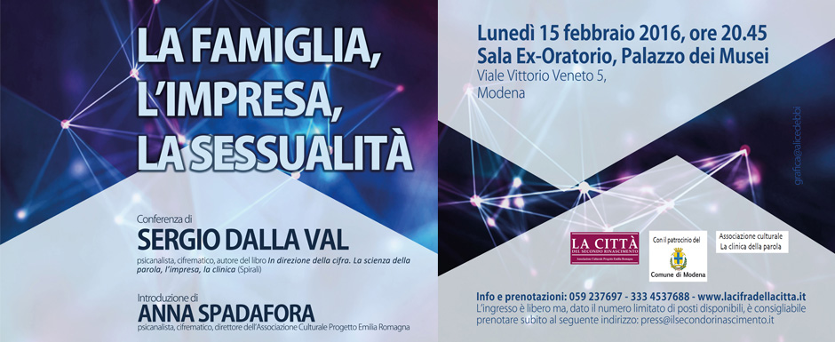 Conferenza 15 febbraio 2016 Sergio Dalla Val